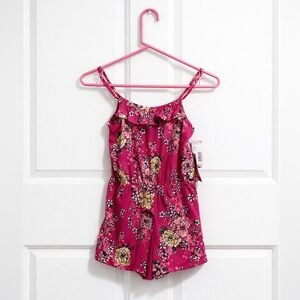NWT GIRLS PINK Romper SIZE 7​​​​​​​​​